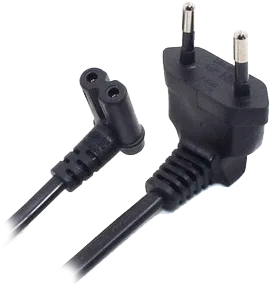 כבל חשמל שמיניה C7 בזווית