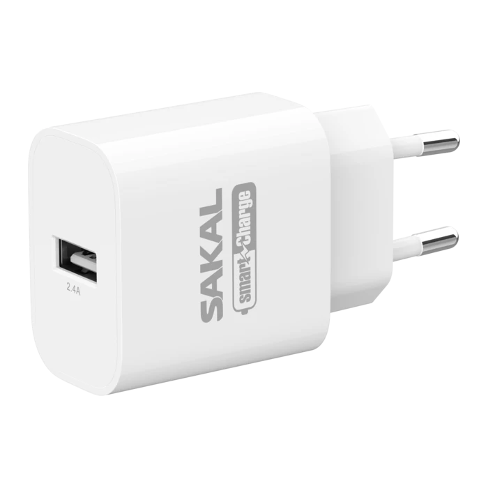 מטען קיר 2.4A USB מהיר Sakal RLC-341