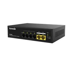 מתג 4 פורט PoE ג'יגה Tenda SG106PC