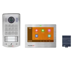 קיט אינטרקום 2 גיד  מודולרי עד 4 לחצנים VisionNet DH
