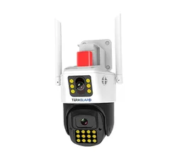 מצלמת Wi-Fi ממונעת עם גילוי עשן TeraGuard TGSF765-W